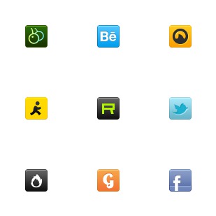 35 Sweet Social icon sets preview