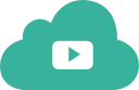 song, cloud, youtube, play, video icon
