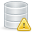 Database, Warning icon