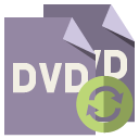 format, file, dvd, refresh icon