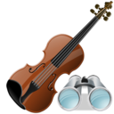 Search, Violin icon