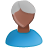 blue, profile, user, people, man, male, black, member, grey, person, human, account icon