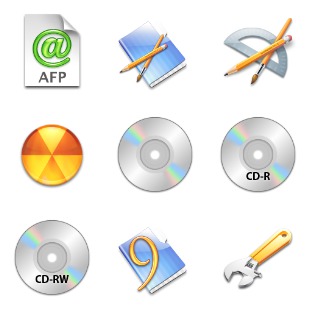 World of Aqua CandyBar icon sets preview