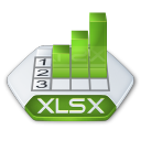 Office excel xlsx icon