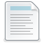 text, document, file, paper icon