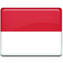 indonesia, flag icon