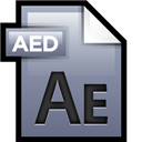 Adobe, After, Effects, File icon