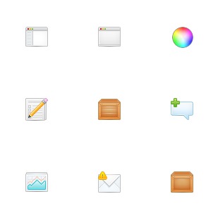 Koloria icon sets preview