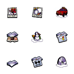 Winter Game icon sets preview