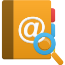 Addressbook, Search icon