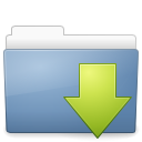 Folder download icon