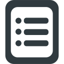 file, document, settings, categories, options, configuration, list icon