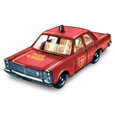 car, fire, chief icon