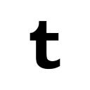 media, company, logo, social, tumblr icon