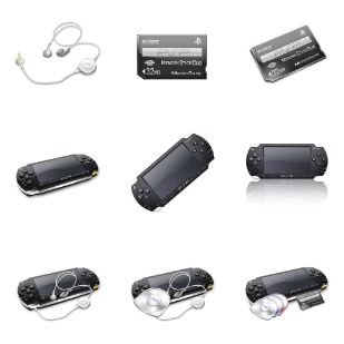 Playstation Portable icon sets preview
