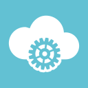 cloud, optimization, settings, preferences, gear, cloud computing icon