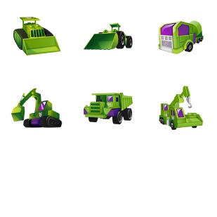 Transformer Construction icon sets preview