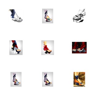 Futuristic Weilaijingcha Heels icon sets preview