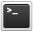 terminal, prompt icon
