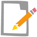 write, edit, document, file, text, writing icon