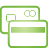 cards, basic, credit, green icon