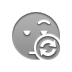 refresh, waiting, smiley icon