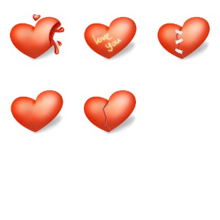 Happy Valentines Day 2 icon sets preview