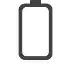 battery empty icon