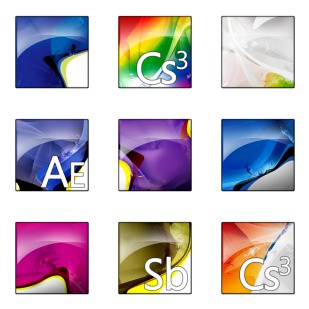 Adobe CS3 Icon Suite icon sets preview