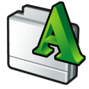 Folder, Fonts icon
