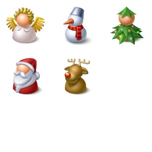 Xmas Buddy icon sets preview