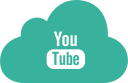 player, video, google, tube, you, media, cloud icon