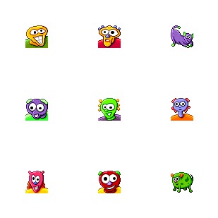 The Farbles icon sets preview