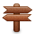 Sign direction icon