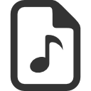audio, file icon