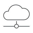 connection, share, cloud, connect, data base, network, datacenter icon