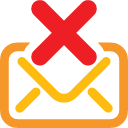 delete, message, del, mail, envelop, email, remove, letter icon