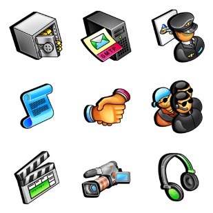 Sunny Day icon sets preview