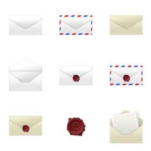 Mail Icons icon sets preview