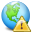 globe, error icon
