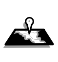 map, world, location icon