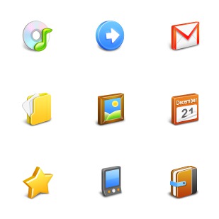 Once icon sets preview