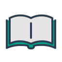 novela, study, reading, read, book, resolutions, text icon