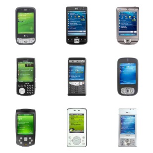 Mobile Devices icon sets preview