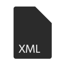 format, file, extension, xml icon
