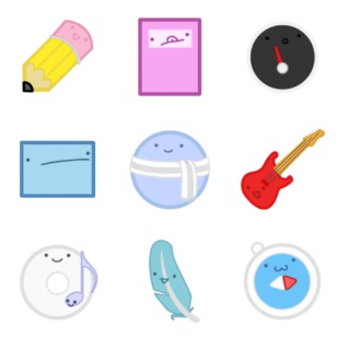 Application Set icon sets preview