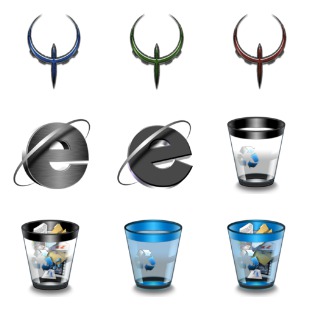Qs Vista Ready icon sets preview