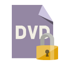file, format, lock, dvd icon