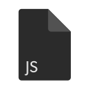 extension, format, js, file icon