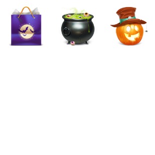 Rocket Theme Halloween icon sets preview